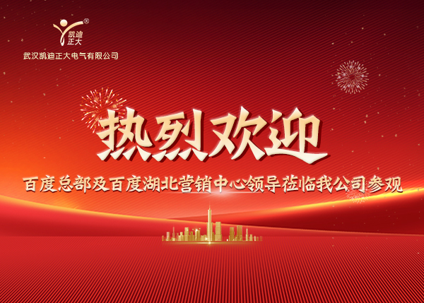 百度總部及湖北營(yíng)銷中心領(lǐng)導(dǎo)蒞臨我司，共繪合作新藍(lán)圖